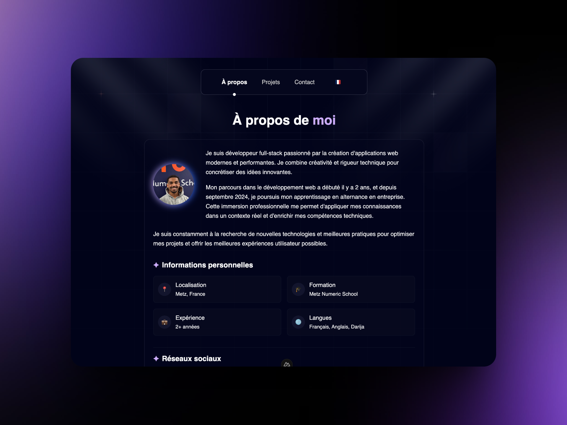 Bannière projet